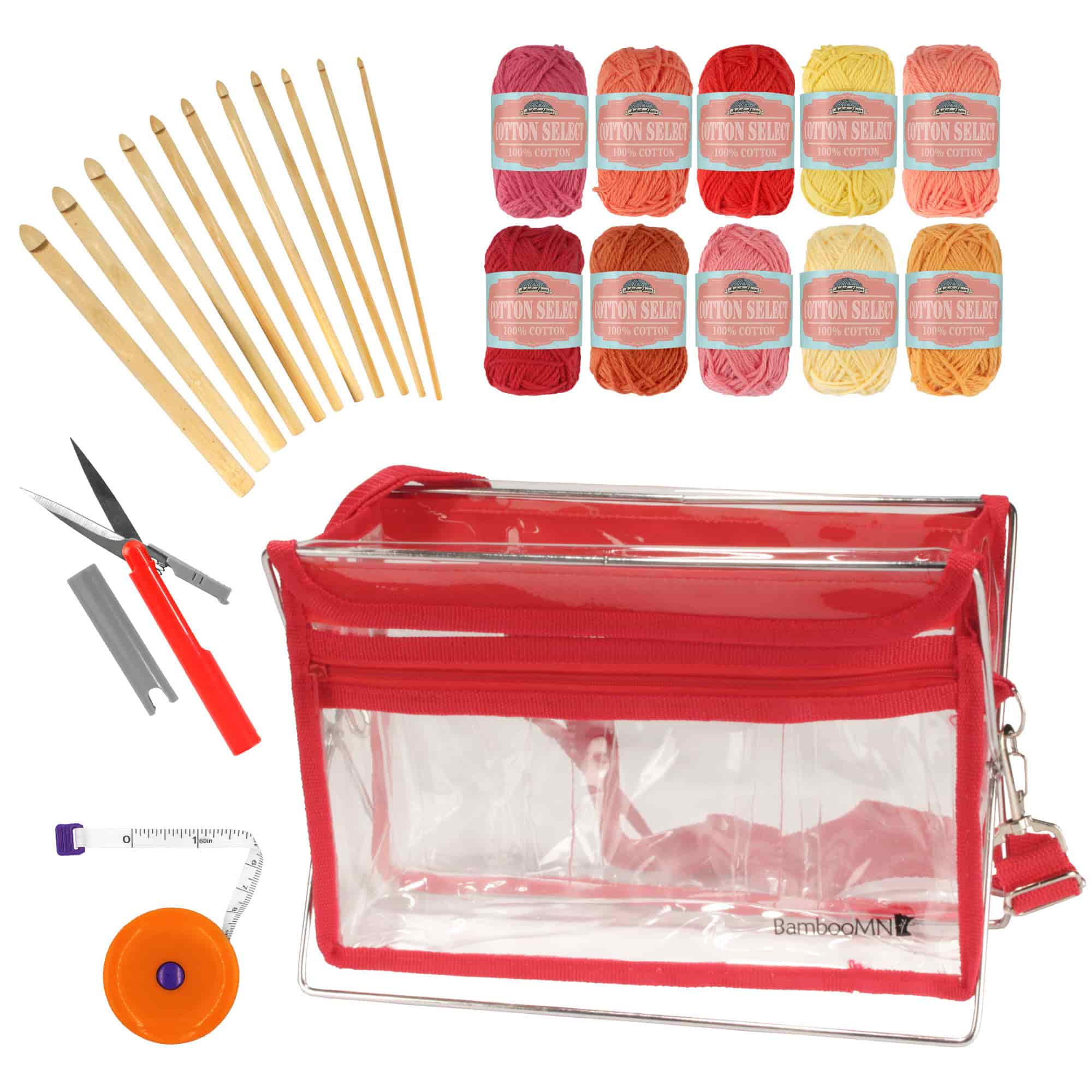 Cotton Select Bonbons in a Bag Crochet Kit - Image 7