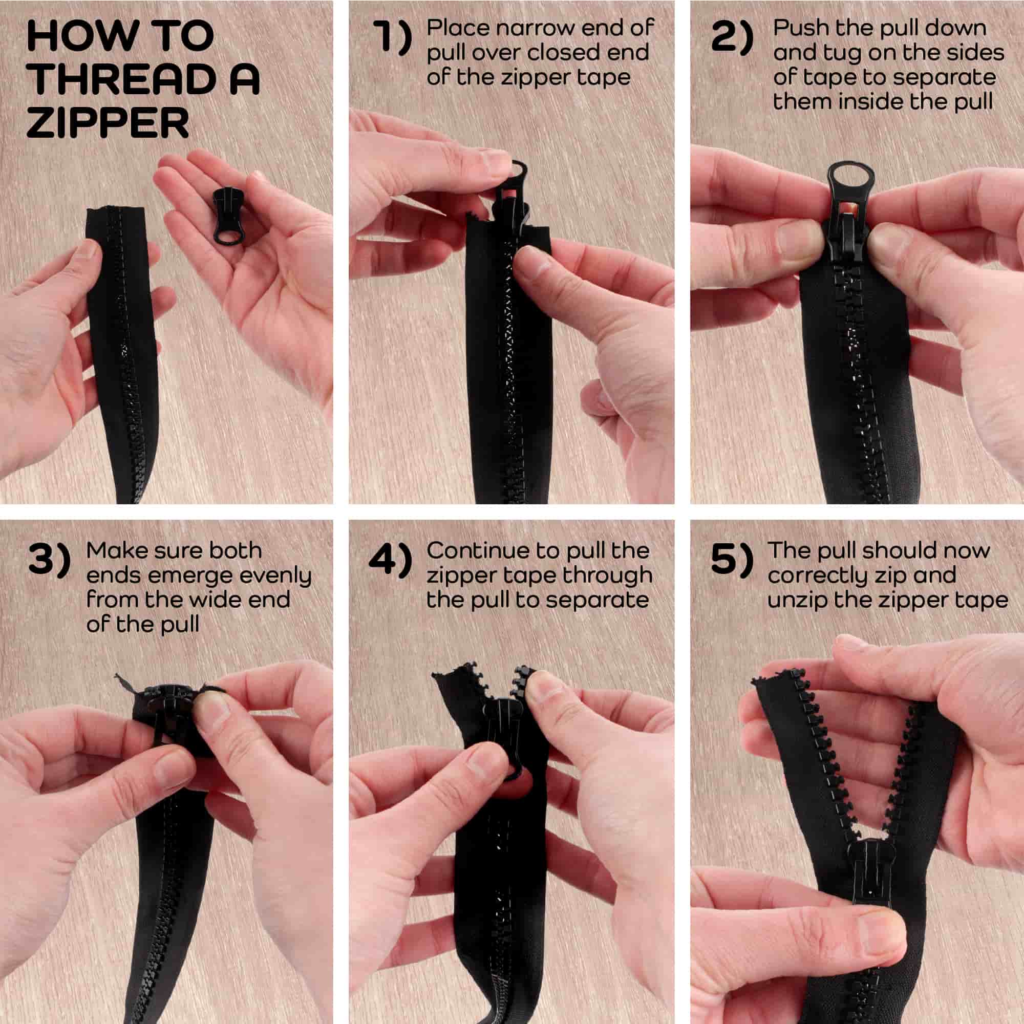Metal Locking Zipper Pulls - Image 6